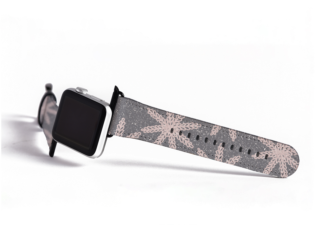 Lilac Pattern Apple Watch Strap