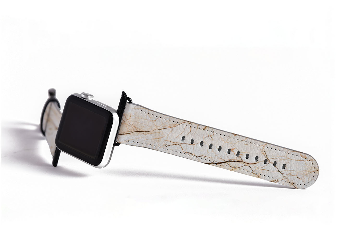 Gold Marble Apple Watch Strap