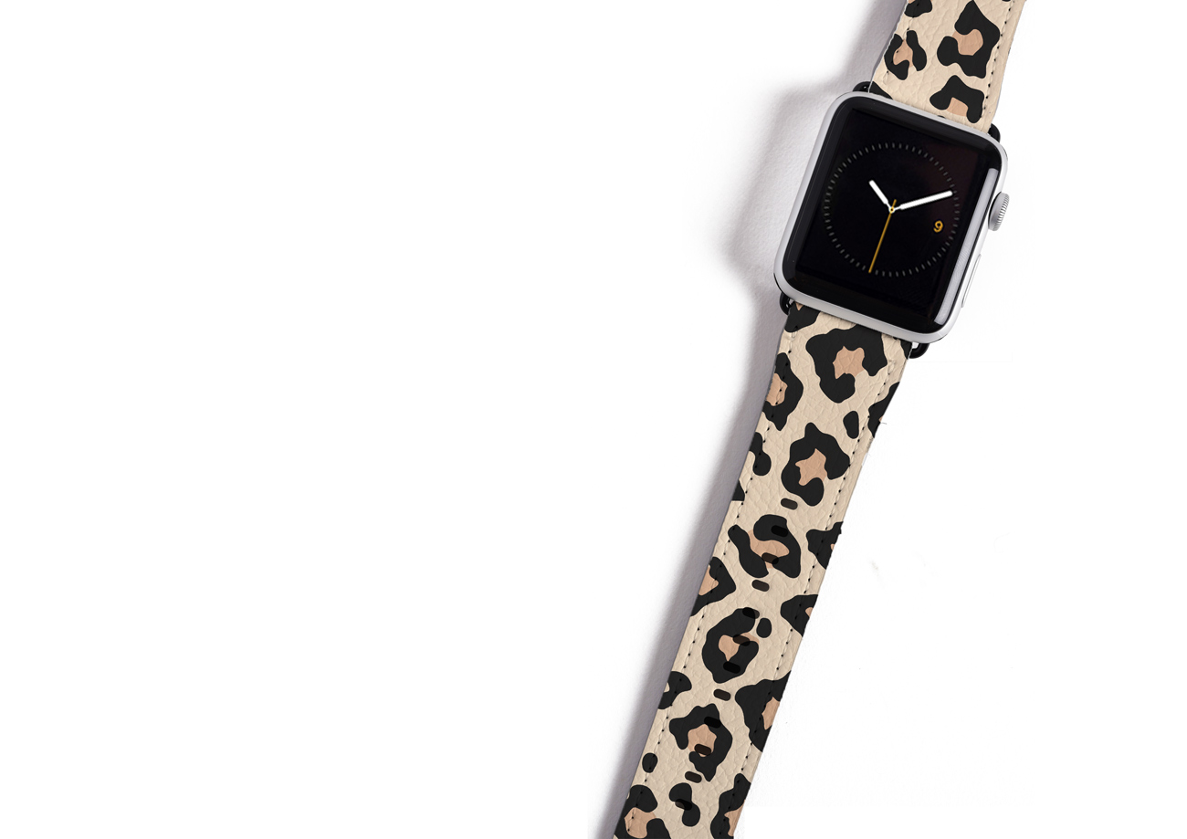 Leopard Print Apple Watch Strap
