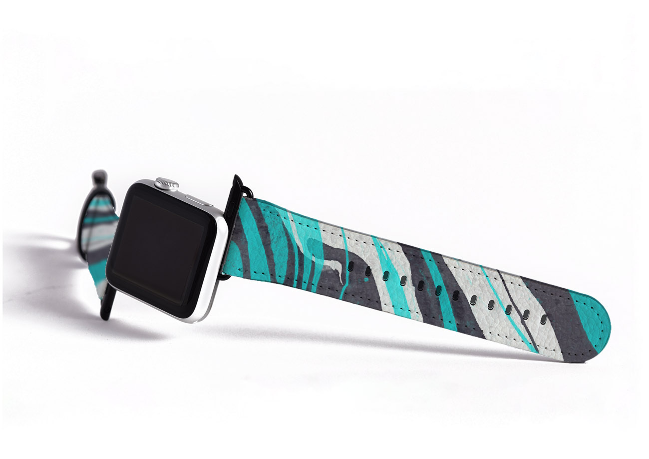 Marble Paint Apple Watch Strap