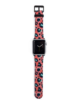 Retro Leopard Print Apple Watch Strap