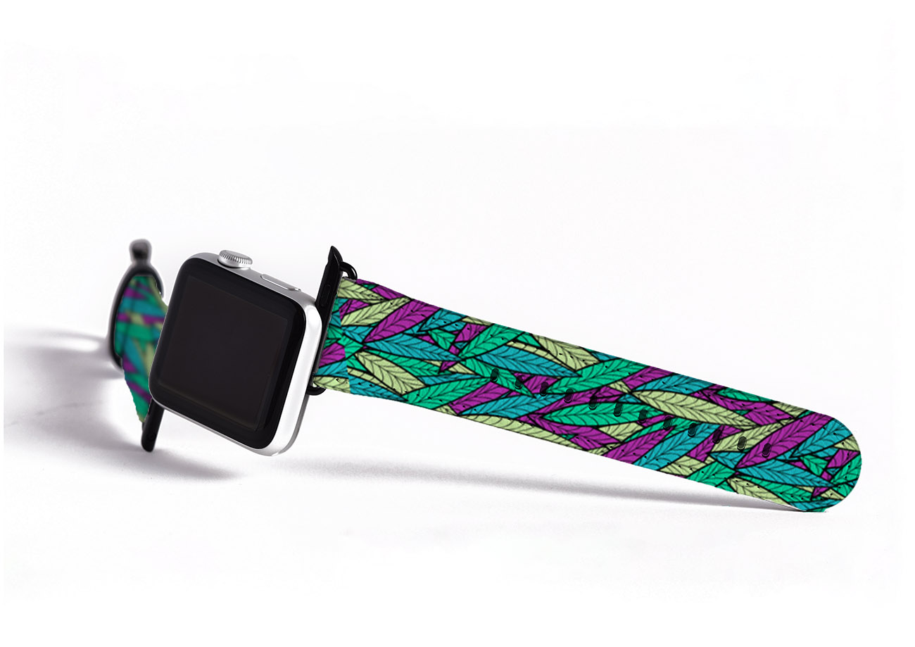 Tropical Leaves Apple Watch Strap