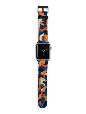 Geometric Colors Apple Watch Strap