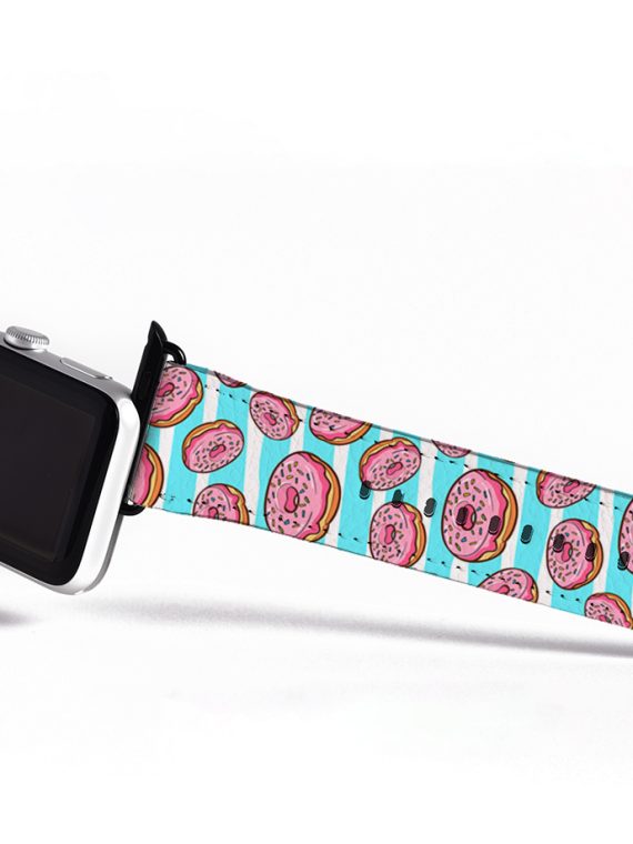 Pink Donuts Apple Watch Strap