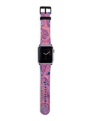 Pink Swirls Apple Watch Strap